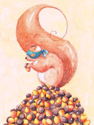 THE BANDIT SQUIRREL
