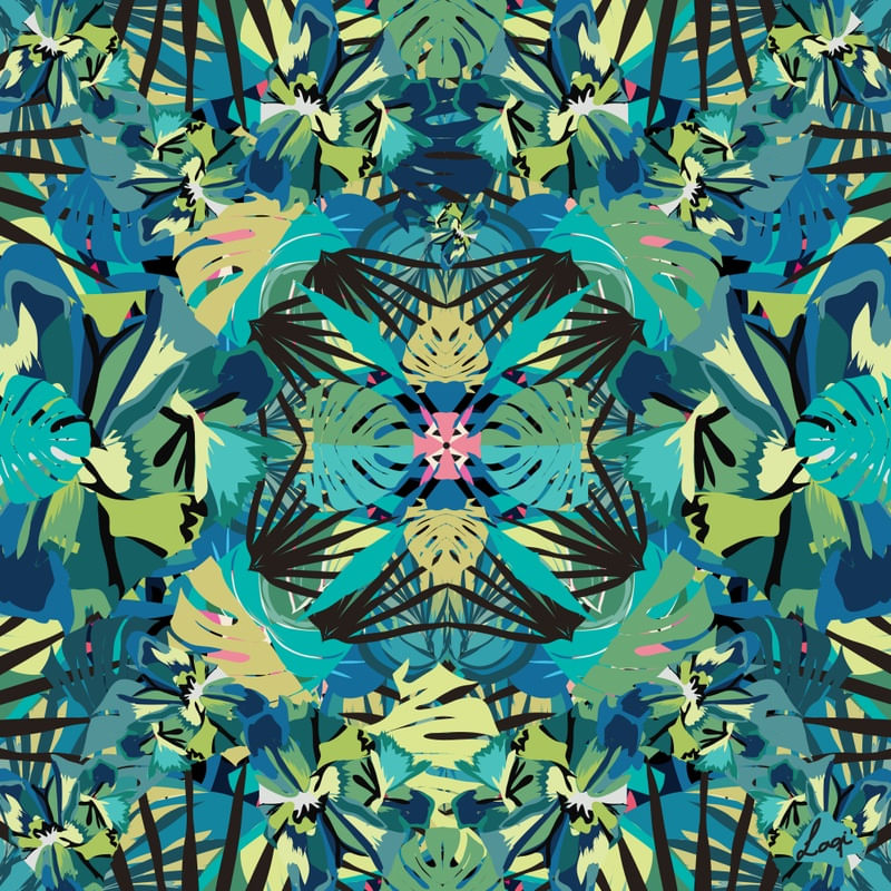 JUNGLE COLLAGE