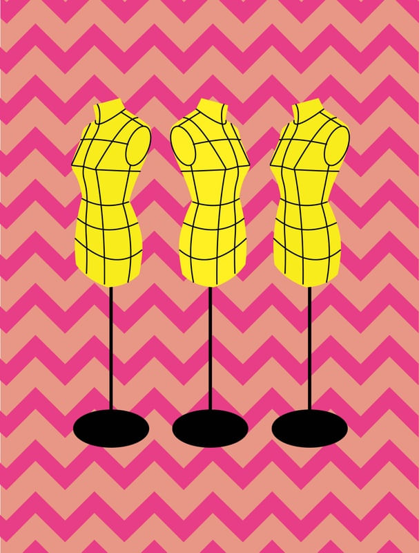 MANEQUIM AMARELO