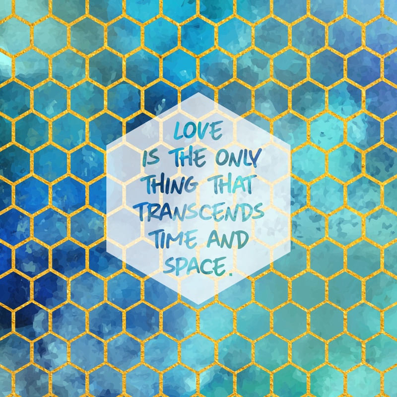 LOVE, TIME AND SPACE
