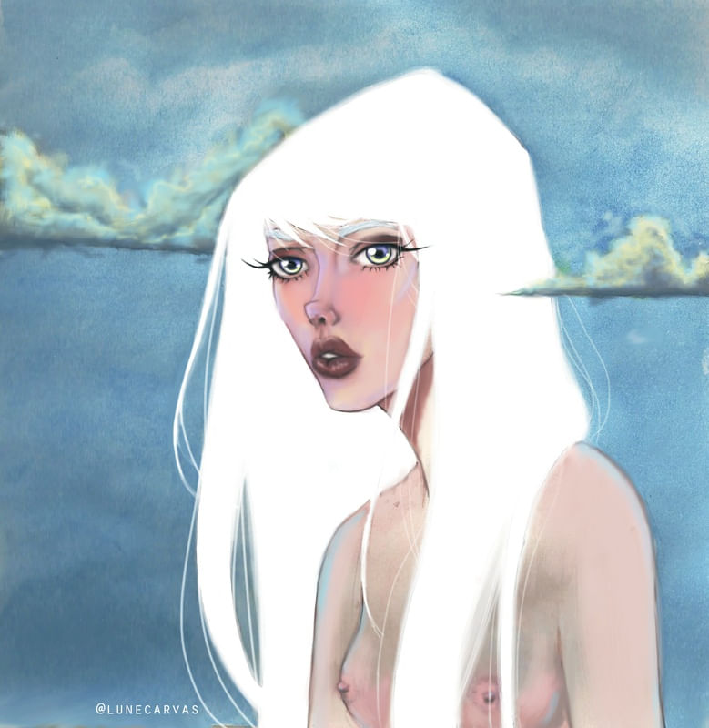GRRRRL NAS NUVENS