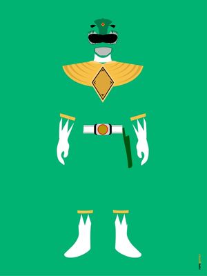POWER RANGER VERDE