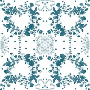 AZULEJO FLOR AMOR