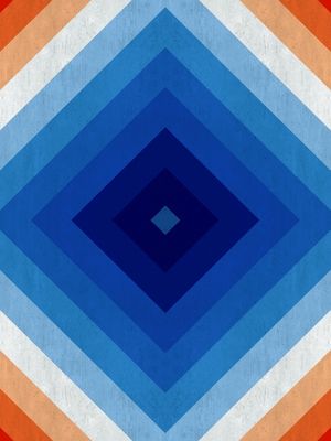 ABSTRATO AZUL E VERMELHO II