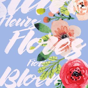 FLORES, FLOWERS, FIORI (QUADRADO)