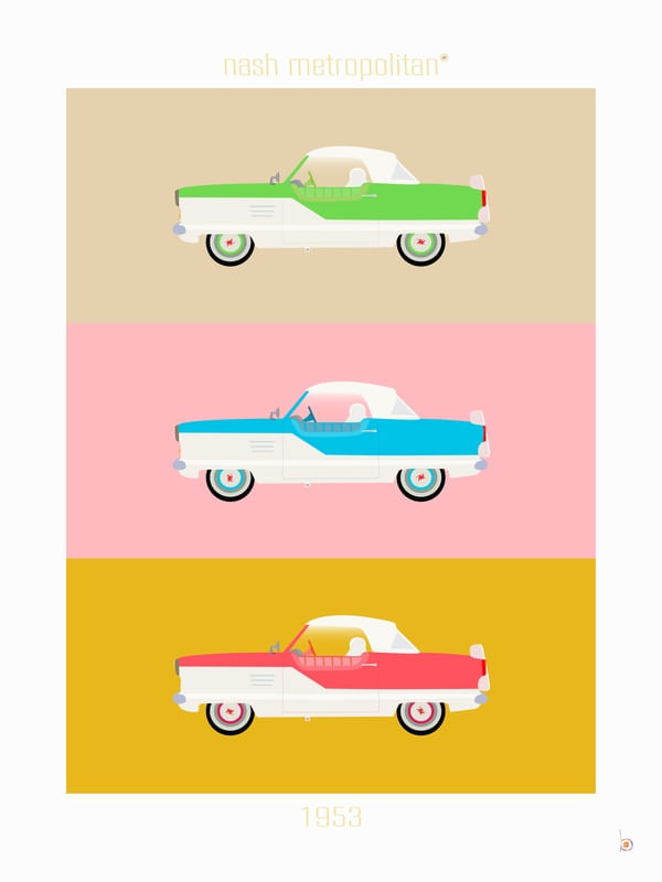 NASH METROPOLITAN CONVERTIBLE