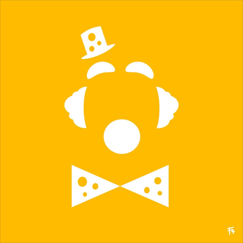 WHITE CLOWN
