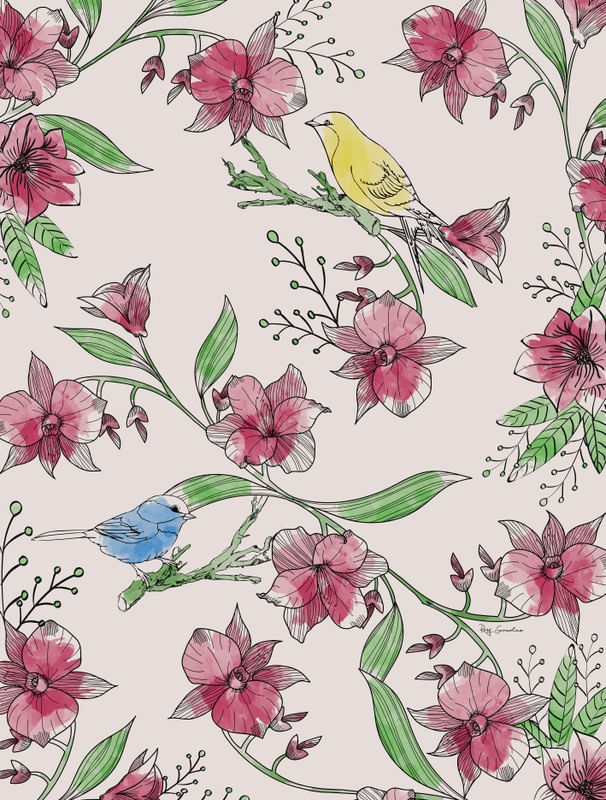 NATUREZA, FLORES E PÁSSAROS