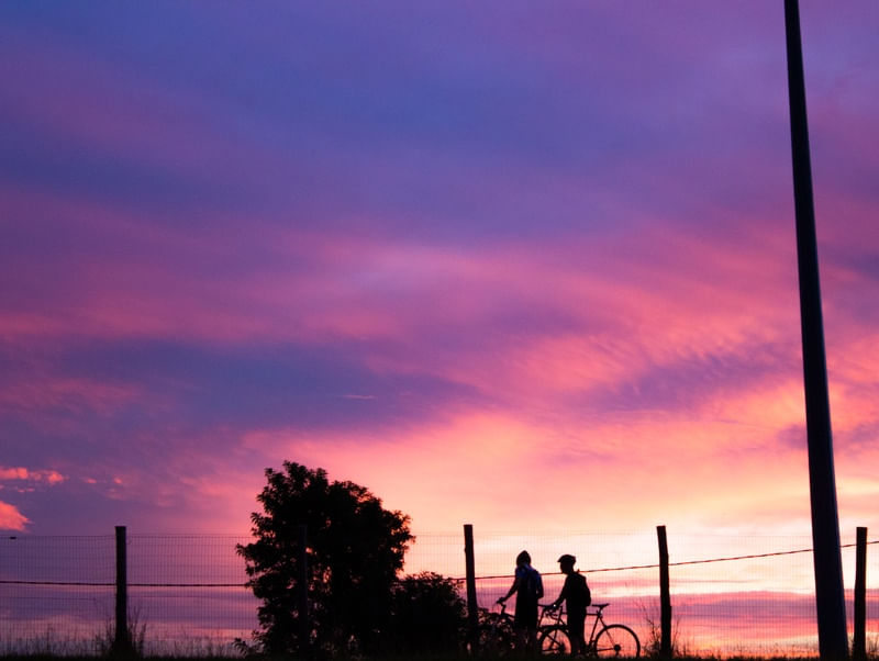 SUNSET OR SUNRISE