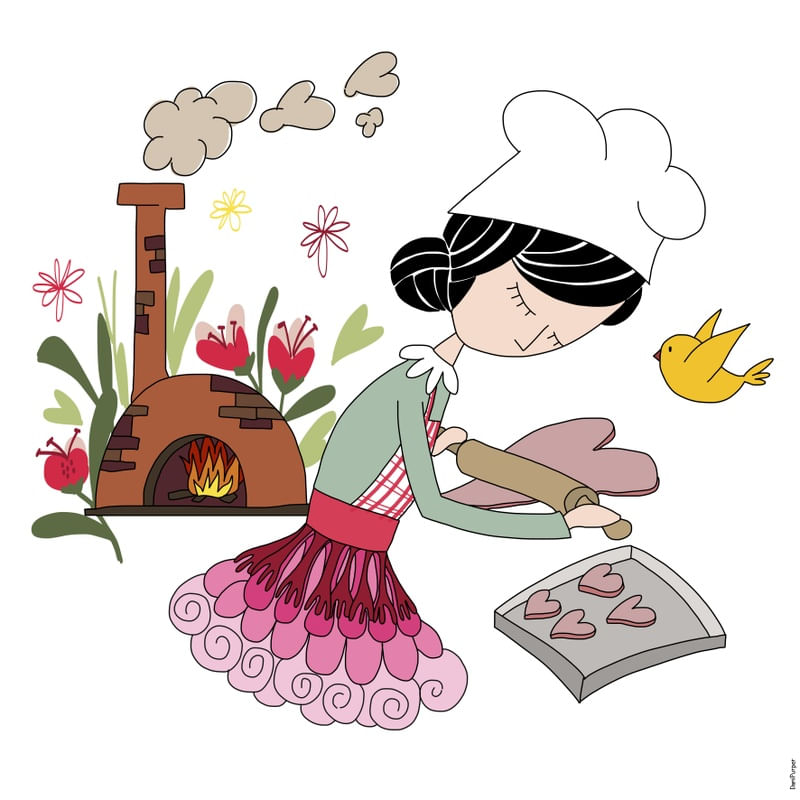 ELIZA E PIU COZINHA