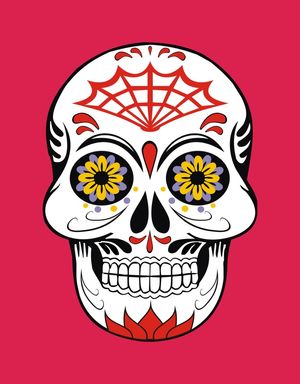 SKULL DIA DOS MORTOS I