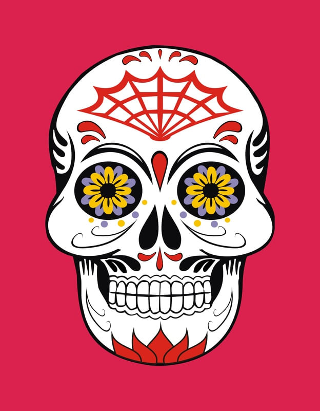 SKULL DIA DOS MORTOS I