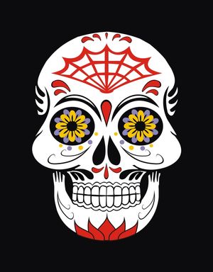SKULL DIA DOS MORTOS II