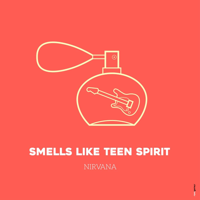 SMELLS LIKE TEEN SPIRIT NIRVANA