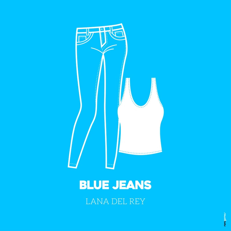BLUE JEANS LANA DEL REY