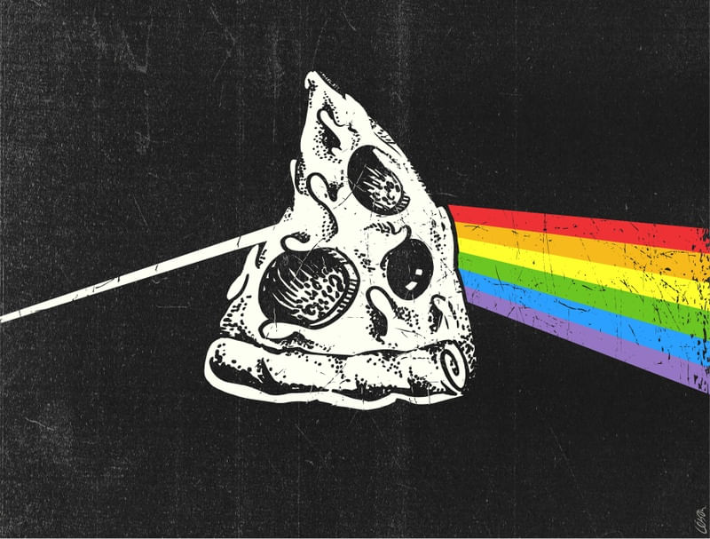 DARK SIDE OF THE PIZZA