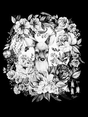 CERVO FLORAL PB