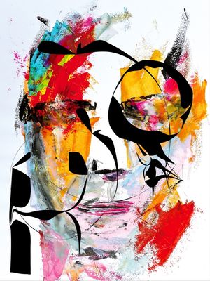 ROSTO ABSTRATO 09