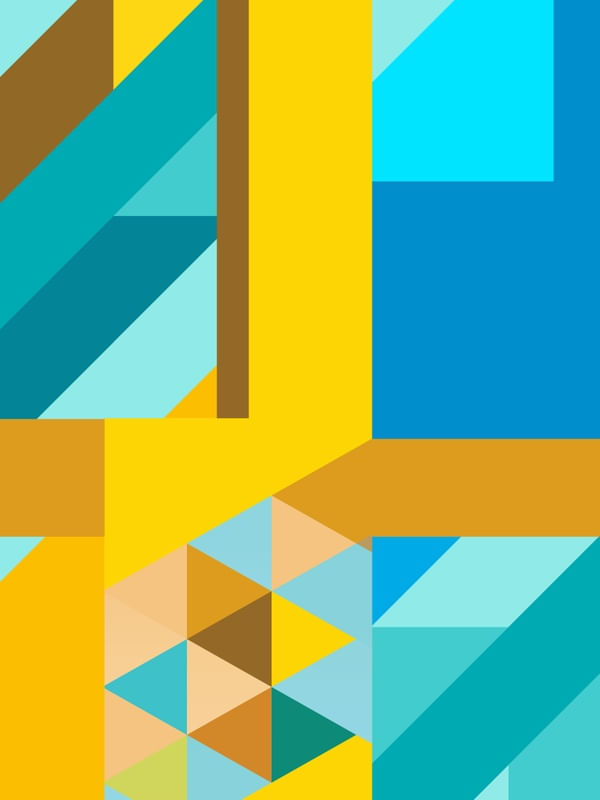GEOMETRICY COLORS TRIANGULE