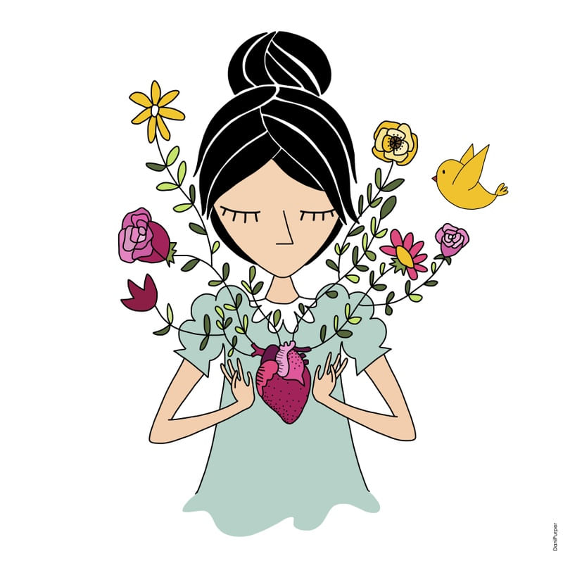 ELIZA E PIU CORAÇÃO FLORESCE