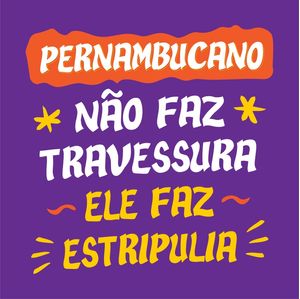 CARTAZ VERNACULAR BRASILEIRO - ESTRIPULIA