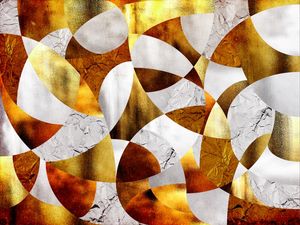 CURVES - SILVER AND GOLD