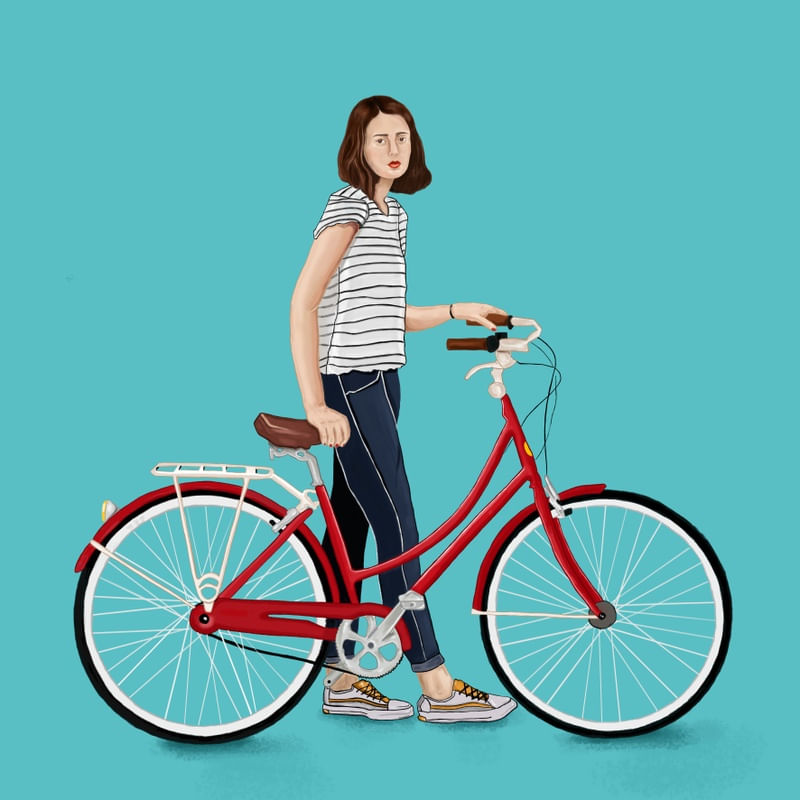GIRL BIKE I