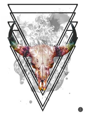 BULL SKULL