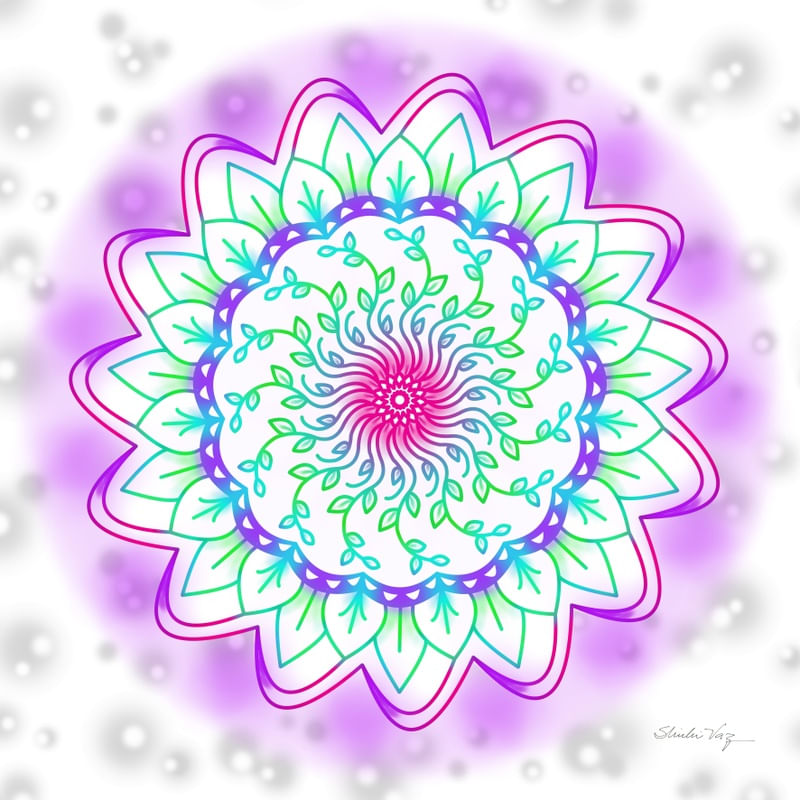 MANDALA FOLHAGEM