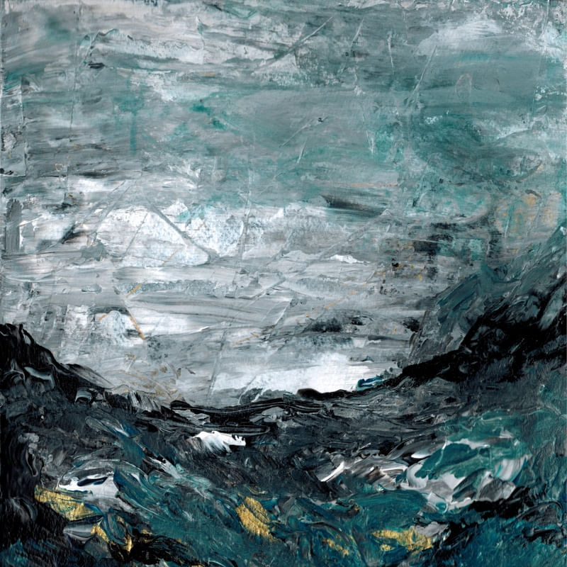 WHERE THE GULLS FLY FREE, TEAL