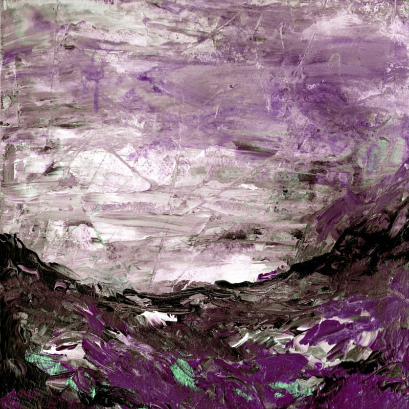 WHERE THE GULLS FLY FREE, AUBERGINE