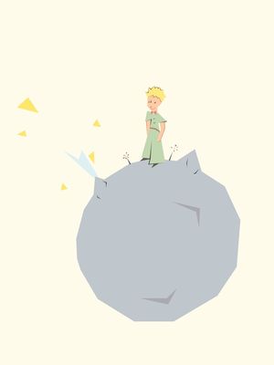 PEQUENO PRÍNCIPE - LOWPOLY