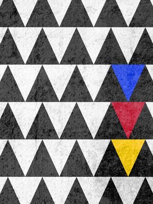 PRIMARY COLORS TRIANGLES
