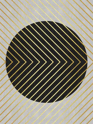 MINIMALISTA E DOURADO