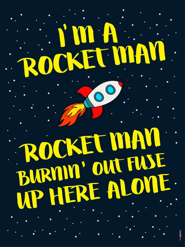 ROCKET MAN ELTON JOHN
