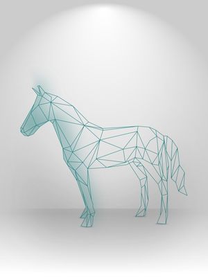 POLIGONAL 03 - CAVALO