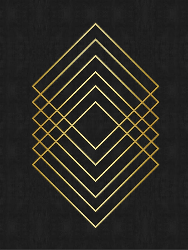 MINIMALISTA E DOURADO II