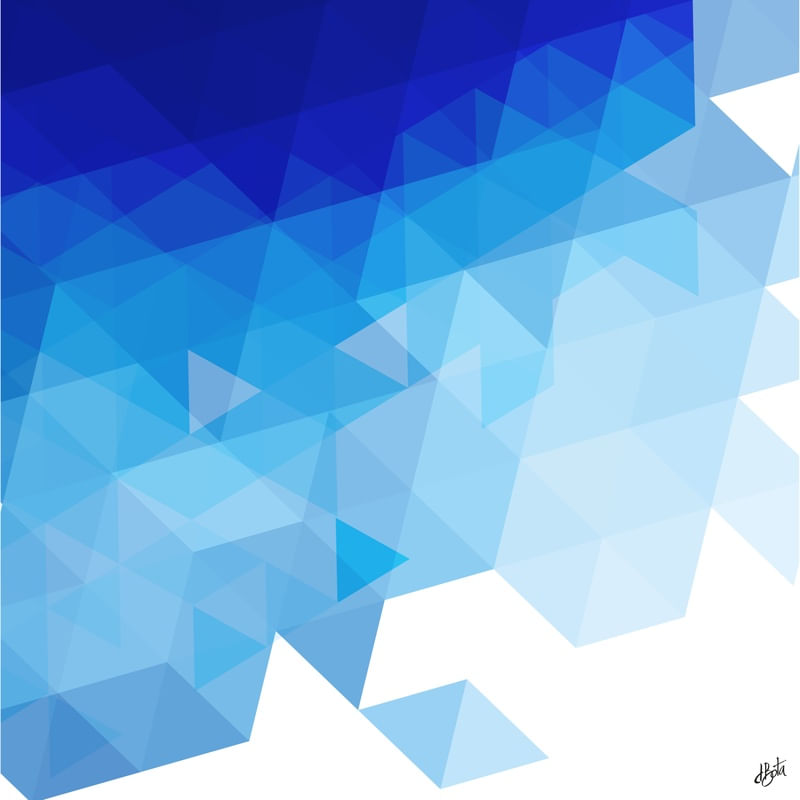 GEOMETRIC BLUE SKY