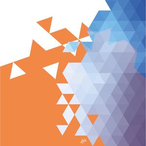 ORANGE GEOMETRIC