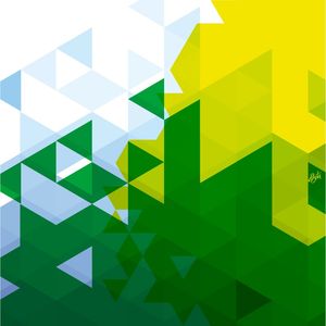 GREEN GEOMETRIC