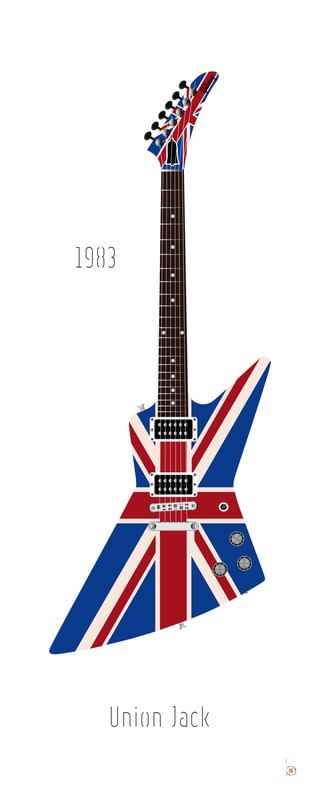 GIBSON 1983 UNION JACK