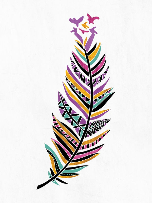 DREAMY BIRD FEATHERS