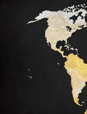 MAPA MUNDI METÁLICO - PARTE 1
