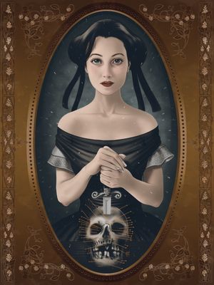 GIRL AND SKULL