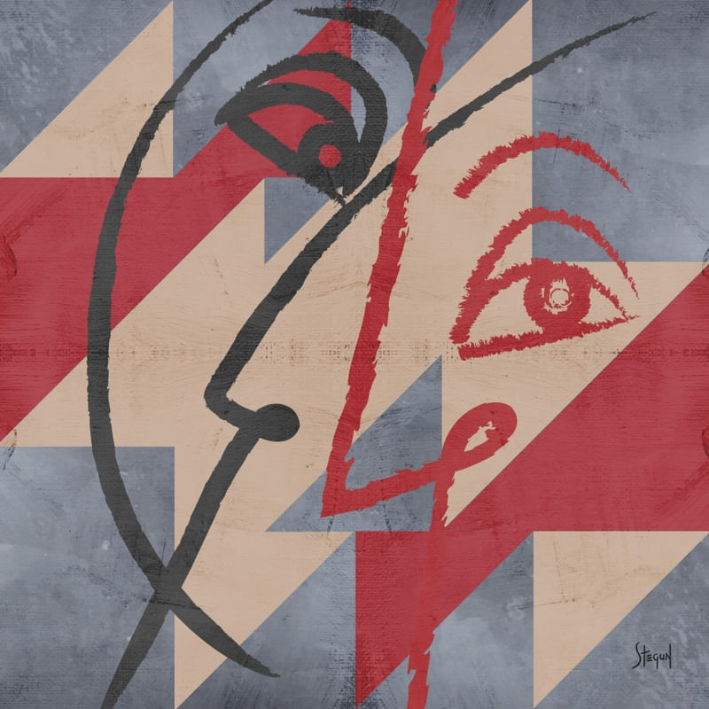 GEOMETRIC FACE I
