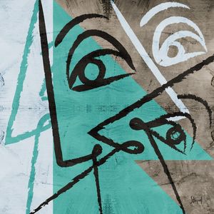 GEOMETRIC FACE VI