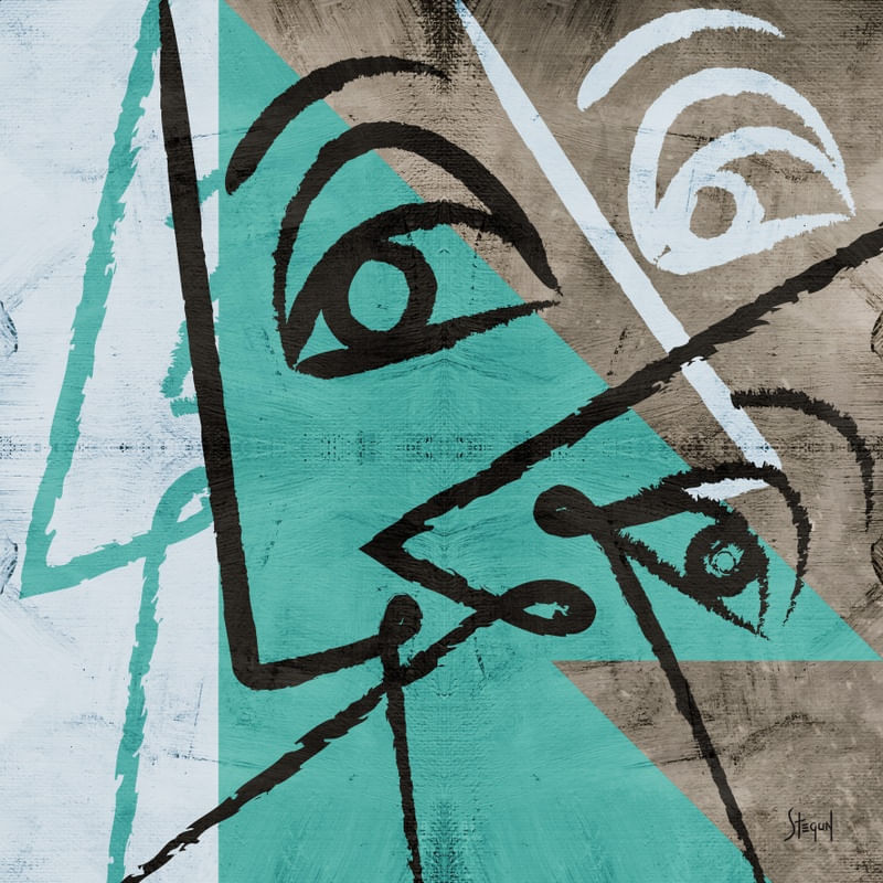 GEOMETRIC FACE VI