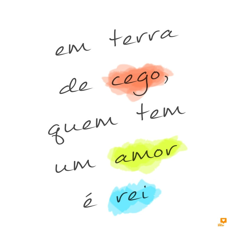 QUEM TEM AMOR É REI