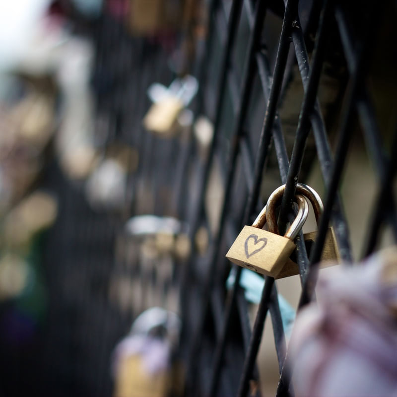 CADEADOS DO AMOR EM PARIS