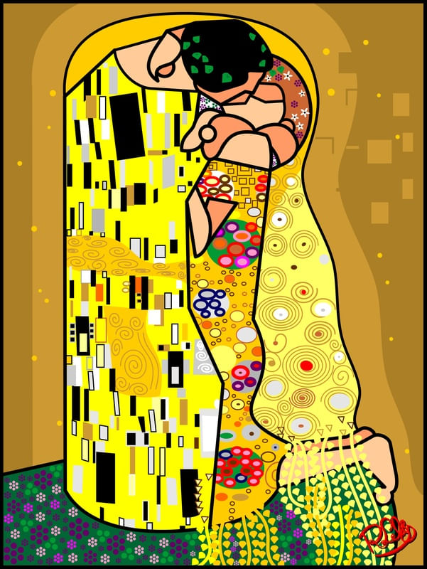 O BEIJO DE KLIMT. G